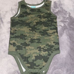 NWT Baby boy Camo tank top Onesie